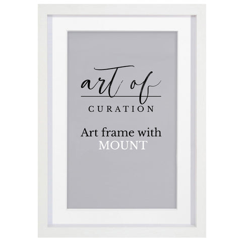 AOC Box Art Frame - White