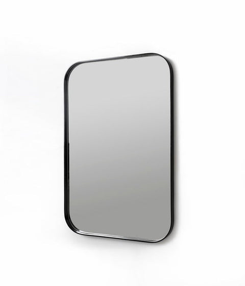 Deep Frame Rounded Rectangle Mirror 