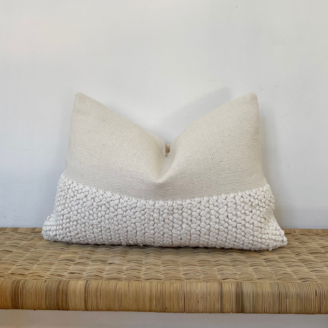 Off Centre Bobbles Cushion