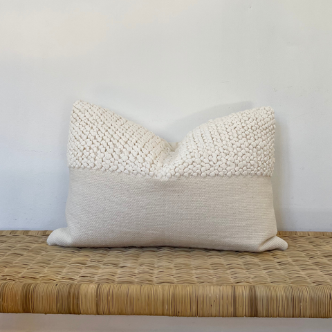 Off Centre Bobbles Cushion