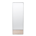 Stand Tall Rectangular Mirror - Thin Frame - 1
