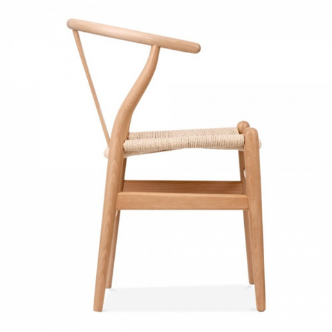 Wishbone chair natural