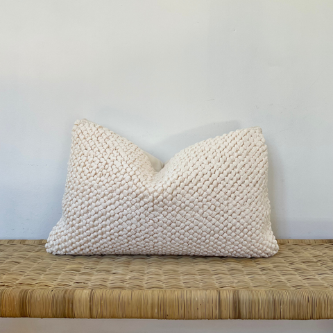 Full Bobbles Cream Cushion