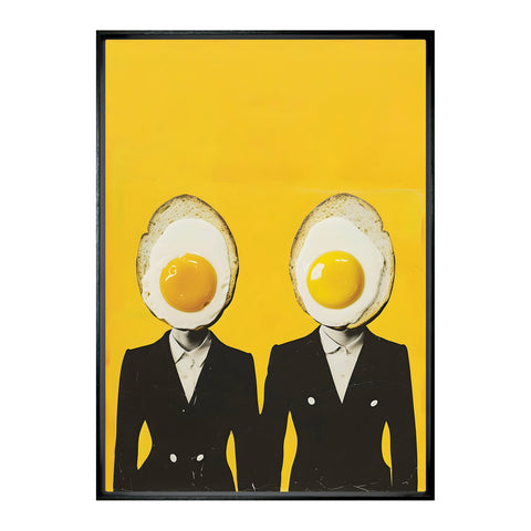 Egghead Framed Canvas