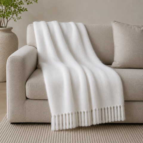 Artic Mohair Blanket