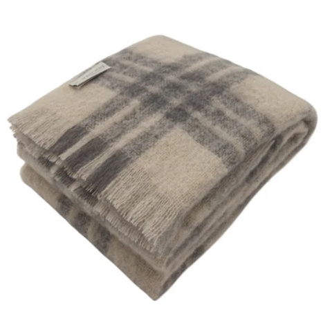 Family Photo Mohair Blanket