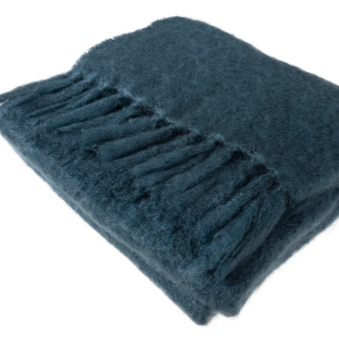 Mallard Mohair Blanket