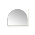 Dome Birch Frameless Mirrors - KNUS