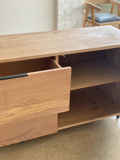 Oversized Oak Sideboard