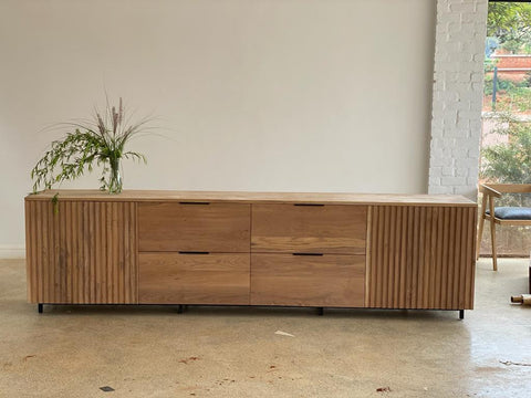 Oversized Oak Sideboard