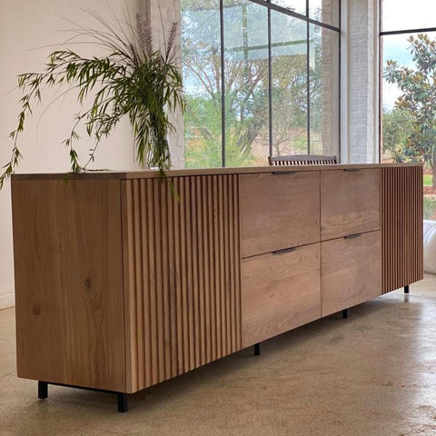 Oversized Oak Sideboard