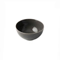 Embossed Lines Dark Grey Cereal Bowl - Art of Curation