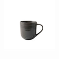 Embossed Lines Dark Grey Coffee Mug - Art of Curation