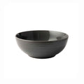 Embossed Lines Dark Grey Salad Bowl - Art of Curation