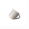 Embossed Lines Light Grey Coffee Mug - Art of Curation