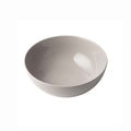 Embossed Lines Light Grey Salad Bowl - Art of Curation