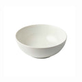 Embossed Lines Cream Salad Bowl - Art of Curation