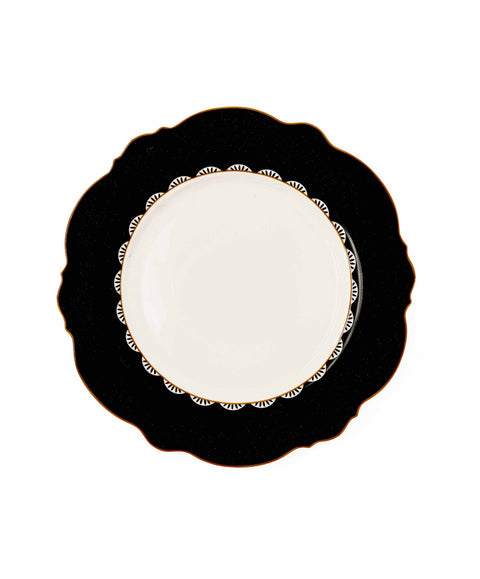 Black Rose Dinner Plate Set - Art of Curation