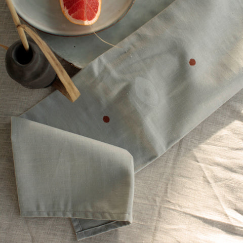 Third Eye Design Tea Towel Sage