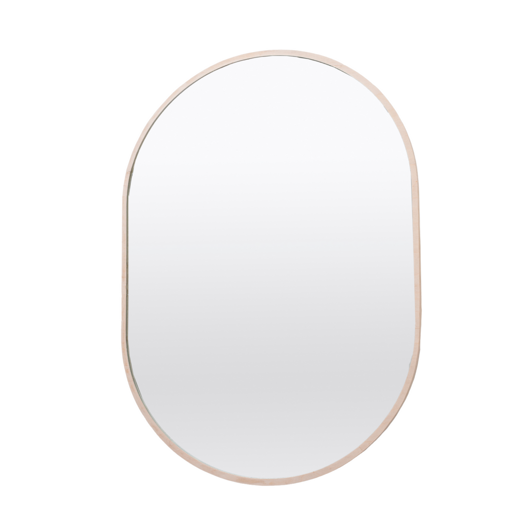Birch Framed Pod Mirror – Art of Curation