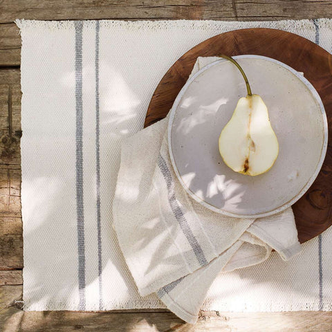 Country Placemat with Grey Stripe