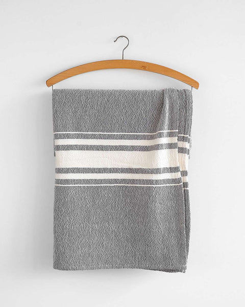 Contemporary Table Cloth - Charcoal